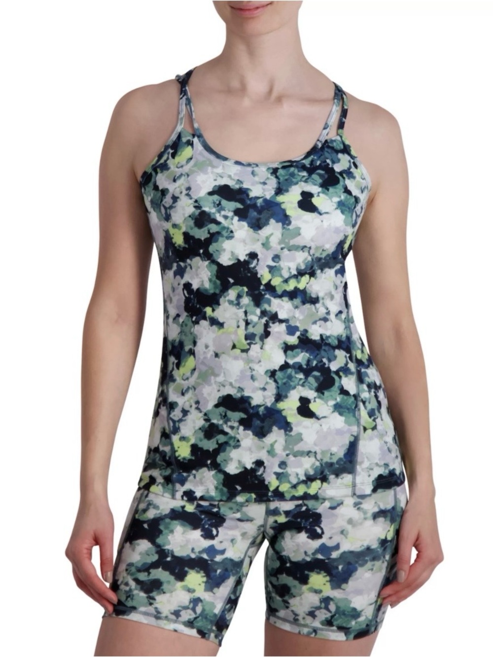 Gaiam Delilah Shine Bra Tank Top